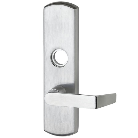 Von Duprin Electrified Lever Trim, Passage Function, Rim/Vertical Rod Prep, 06 Lever Style, Satin Chrome Finish E996L-BE-06-R/V 26D RHR